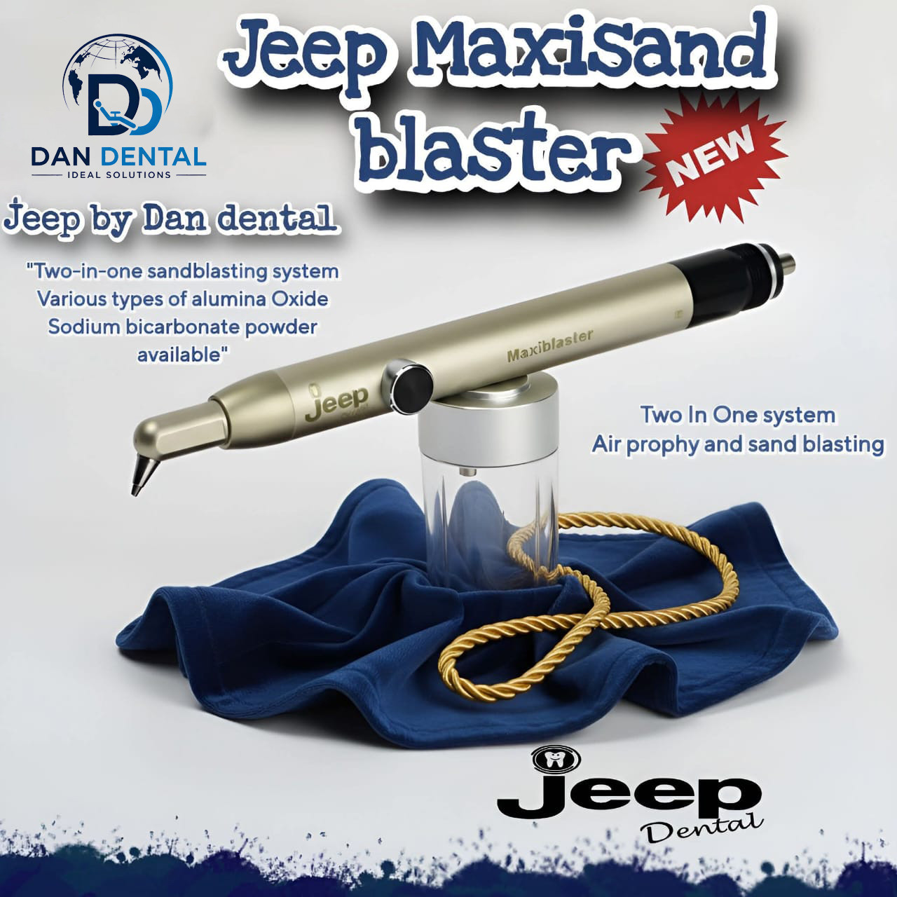Jeep Maxi Sand blaster